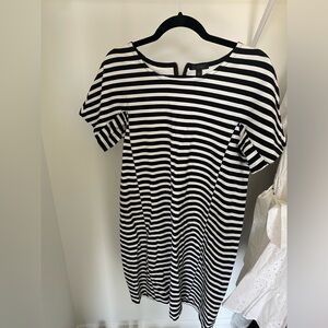 Jcrew Striped Mini Dress